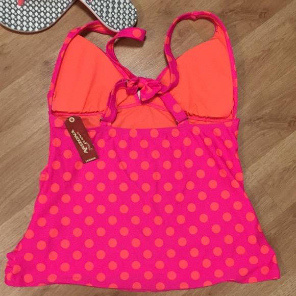 NWT polka dot Tankini top - Picture 4 of 6